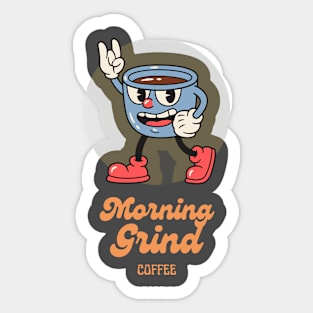 Morning Grind Sticker